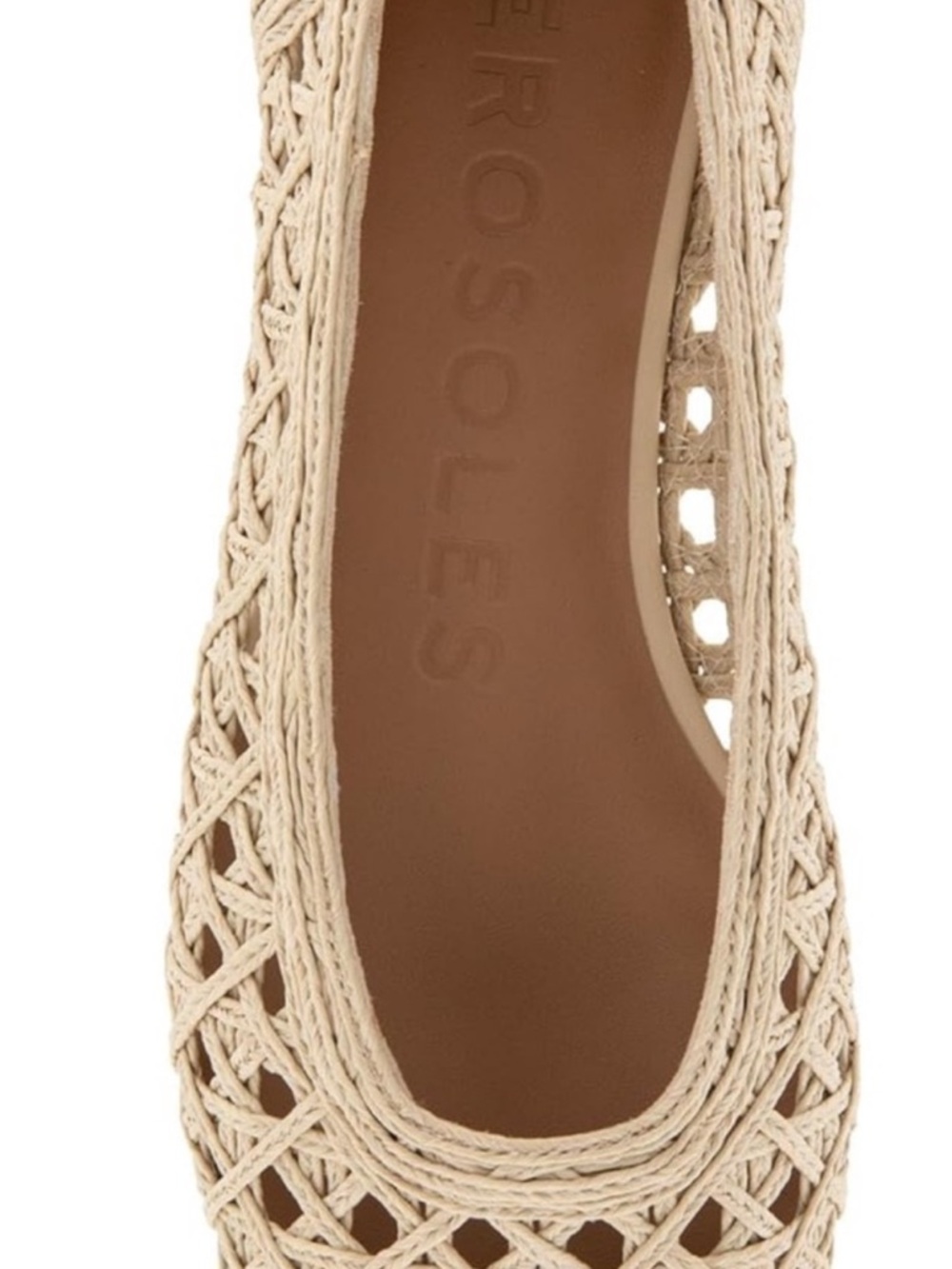 Aerosoles Arno Raffia Ballet Flat Natural Womens size 9 - Picture 6 of 16